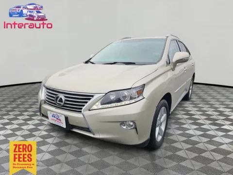 Gold 2014 Lexus RX 350 Sport Utility 4D for sale in Plainville, MA