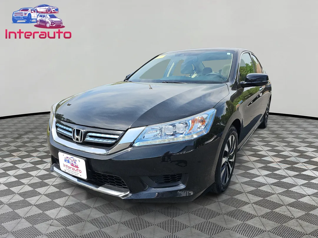 Black 2014 Honda Accord Hybrid Touring Sedan 4D for sale in Plainville, MA