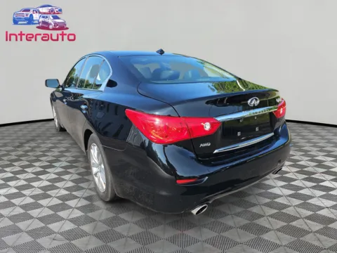 Another view of 2014 INFINITI Q50 3.7 Premium Sedan 4D for sale in Plainville, MA at Interauto