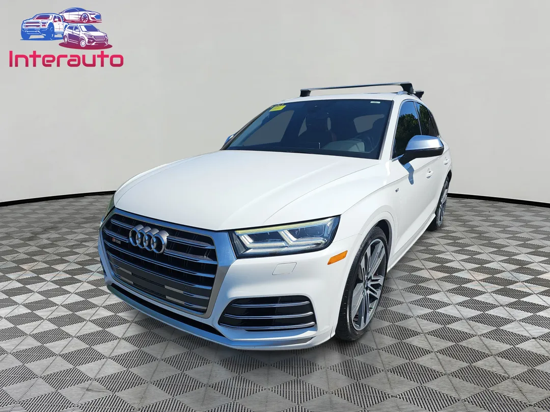 White 2018 Audi SQ5 Premium Plus Sport Utility 4D for sale in Plainville, MA