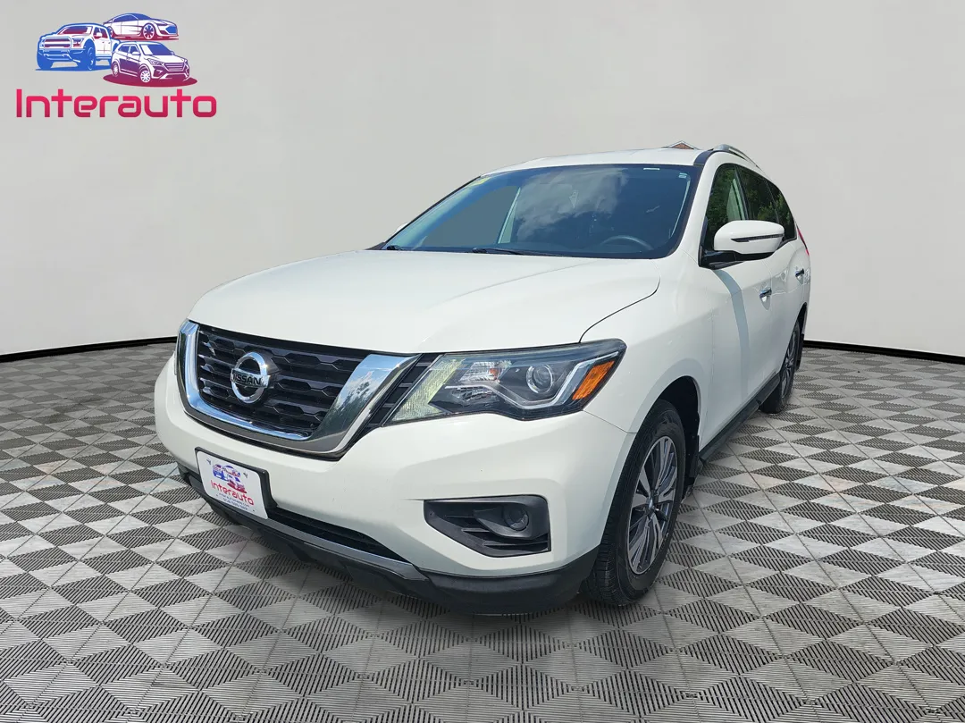 White 2017 Nissan Pathfinder S Sport Utility 4D for sale in Plainville, MA
