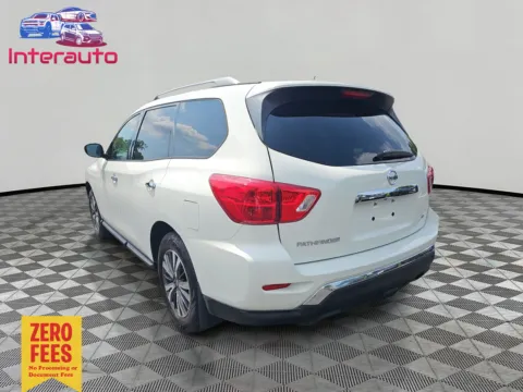 Another view of 2017 Nissan Pathfinder S Sport Utility 4D for sale in Plainville, MA at Interauto
