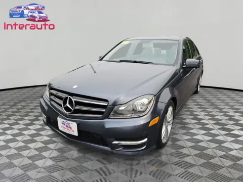 Gray 2014 Mercedes-Benz C-Class C 300 4MATIC Sport Sedan 4D for sale in Plainville, MA