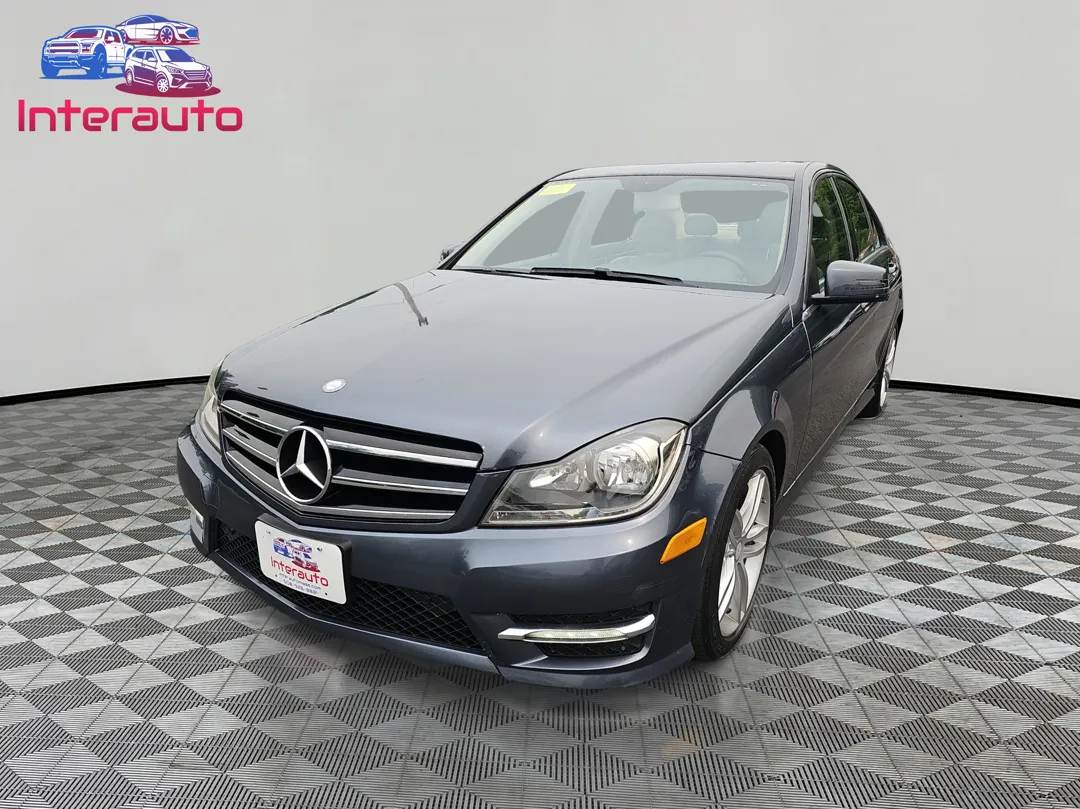 Gray 2014 Mercedes-Benz C-Class C 300 4MATIC Sport Sedan 4D for sale in Plainville, MA