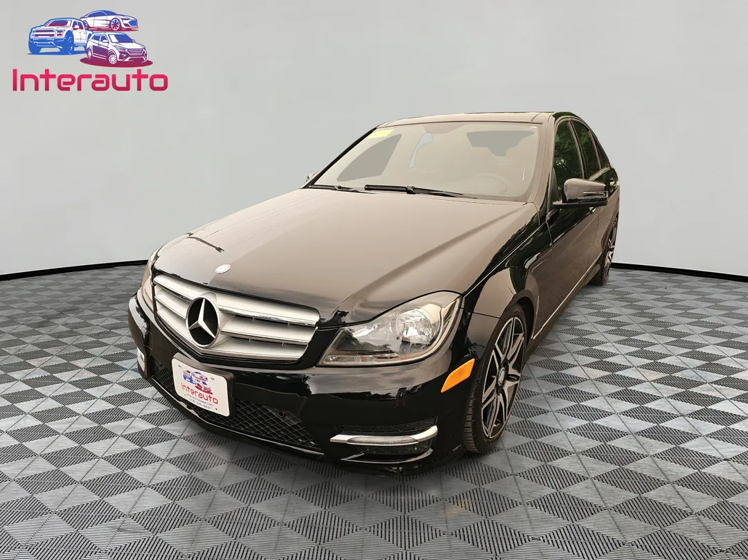 Black 2013 Mercedes-Benz C-Class C 300 4MATIC Sport Sedan 4D for sale in Plainville, MA