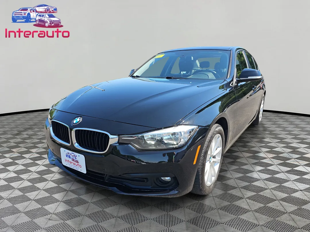 Black 2017 BMW 3 Series 320i xDrive Sedan 4D for sale in Plainville, MA
