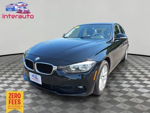 Black 2017 BMW 3 Series 320i xDrive Sedan 4D for sale in Plainville, MA