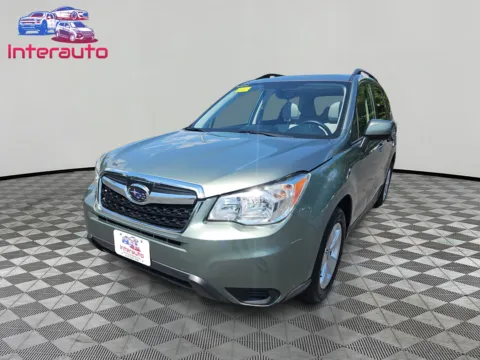 Green 2014 Subaru Forester 2.5i Premium Sport Utility 4D for sale in Plainville, MA