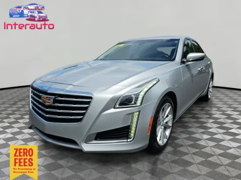 Silver 2019 Cadillac CTS Sedan 4D for sale in Plainville, MA