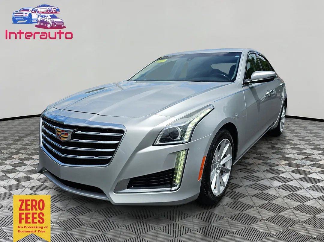 Silver 2019 Cadillac CTS Sedan 4D for sale in Plainville, MA