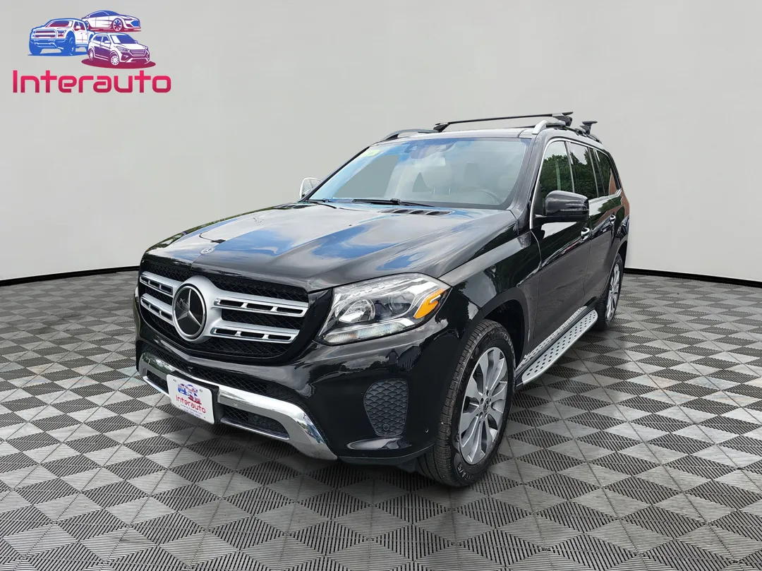 Black 2019 Mercedes-Benz GLS 450 4MATIC Sport Utility 4D for sale in Plainville, MA