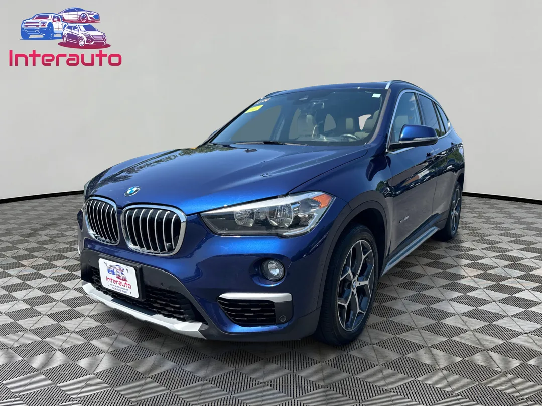 Blue 2017 BMW X1 xDrive28i Sport Utility 4D for sale in Plainville, MA