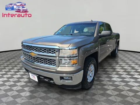 Brown 2014 Chevrolet Silverado 1500 Crew Cab LT Pickup 4D 6 1/2 ft for sale in Plainville, MA