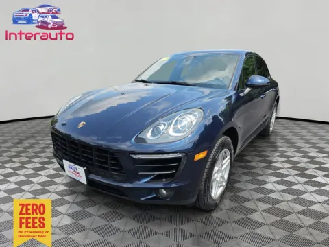 Blue 2018 Porsche Macan Sport Utility 4D for sale in Plainville, MA