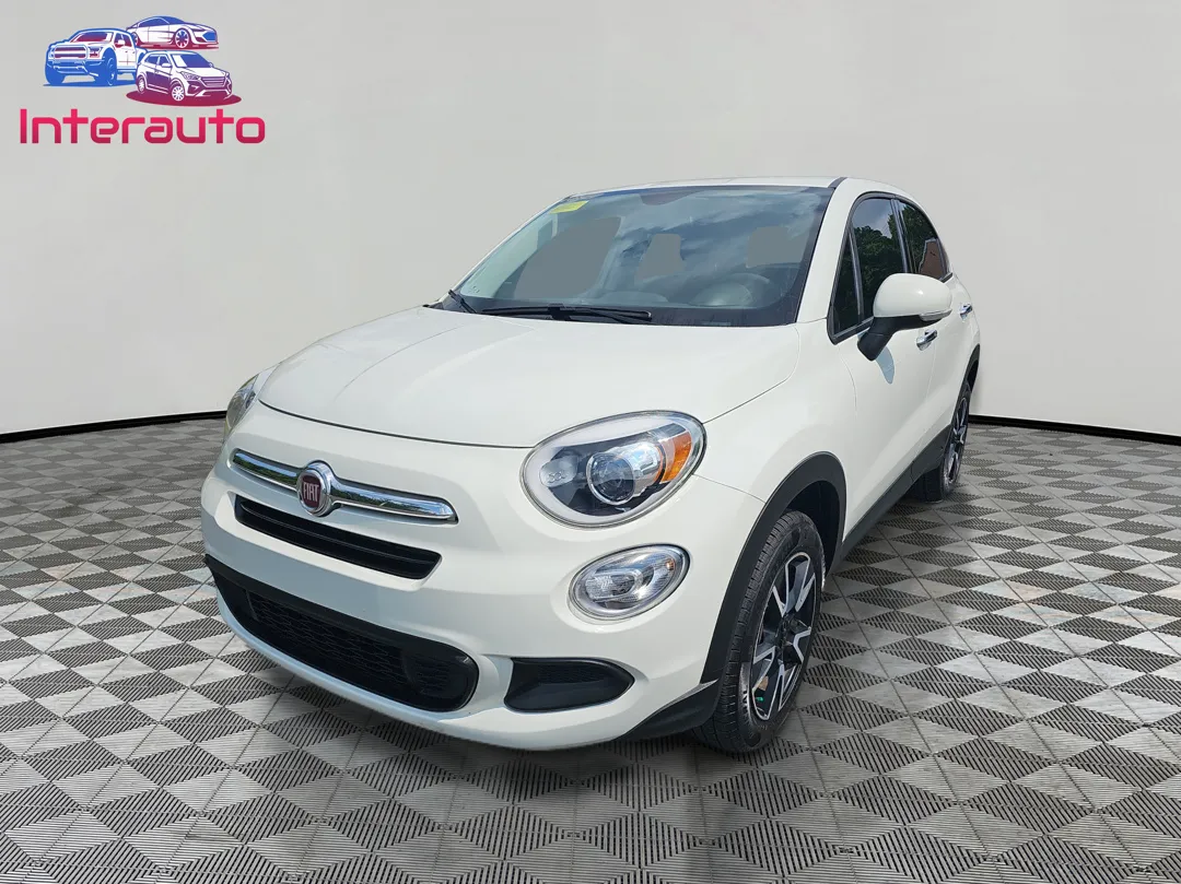 White 2017 FIAT 500X Pop Sport Utility 4D for sale in Plainville, MA