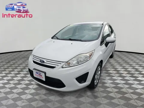 White 2013 Ford Fiesta S Sedan 4D for sale in Plainville, MA