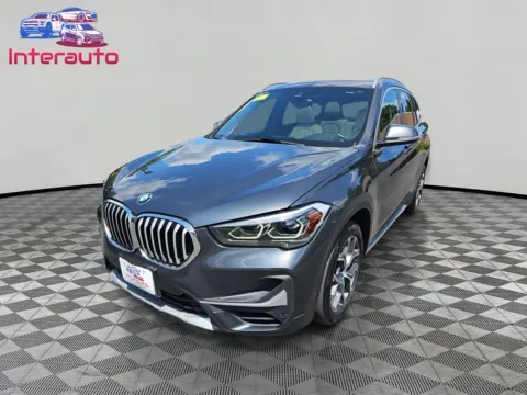 Gray 2021 BMW X1 xDrive28i Sport Utility 4D for sale in Plainville, MA