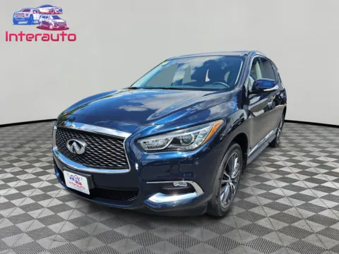 Blue 2018 INFINITI QX60 3.5 Sport Utility 4D for sale in Plainville, MA