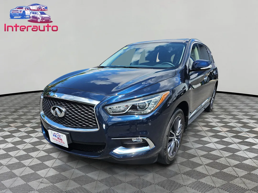 Blue 2018 INFINITI QX60 3.5 Sport Utility 4D for sale in Plainville, MA