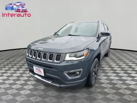 Blue 2018 Jeep Compass Limited Sport Utility 4D for sale in Plainville, MA