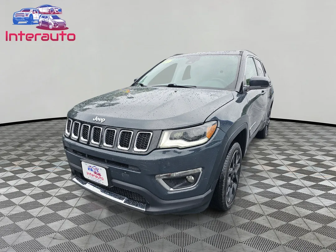 Blue 2018 Jeep Compass Limited Sport Utility 4D for sale in Plainville, MA