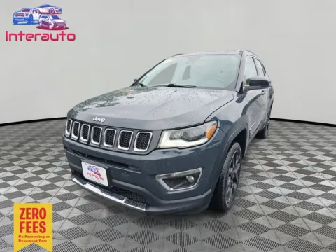 Blue 2018 Jeep Compass Limited Sport Utility 4D for sale in Plainville, MA