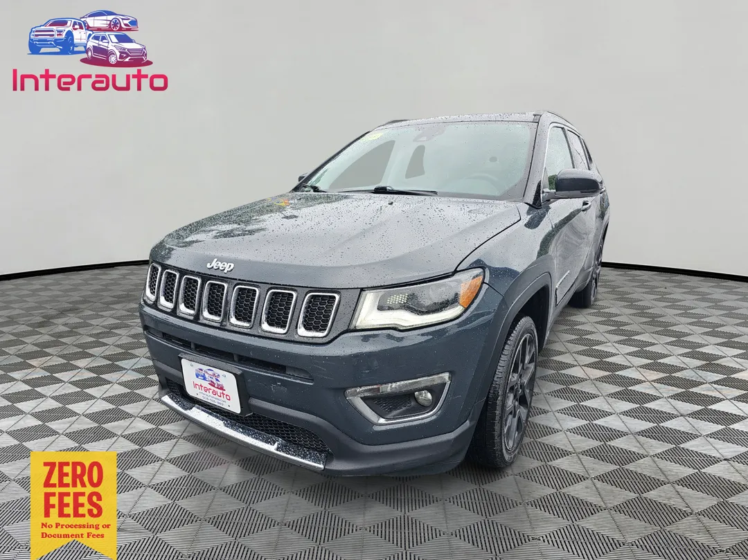 Blue 2018 Jeep Compass Limited Sport Utility 4D for sale in Plainville, MA