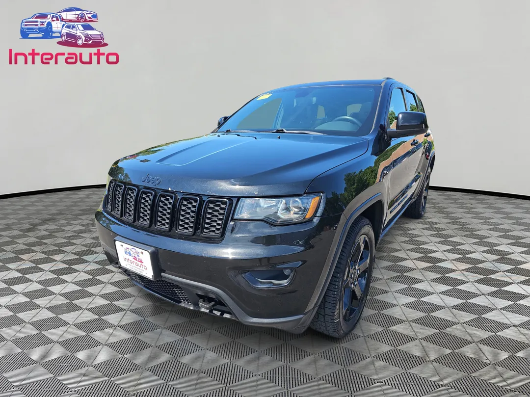 Black 2018 Jeep Grand Cherokee Upland Sport Utility 4D for sale in Plainville, MA