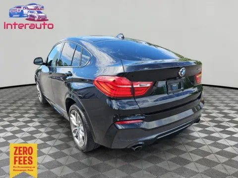 Another view of 2018 BMW X4 M40i Sport Utility 4D for sale in Plainville, MA at Interauto