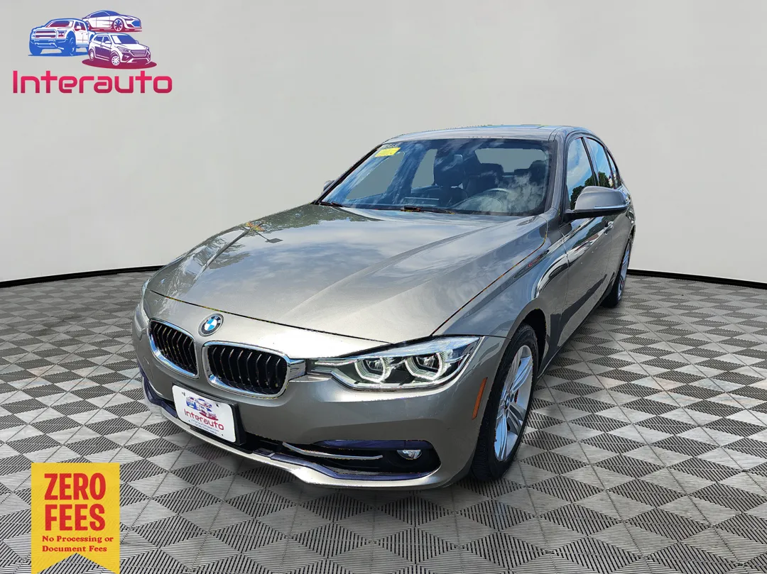 Gray 2016 BMW 3 Series 328i xDrive Sedan 4D for sale in Plainville, MA