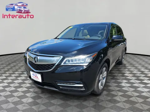 Black 2016 Acura MDX SH-AWD Sport Utility 4D for sale in Plainville, MA