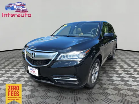 Black 2016 Acura MDX SH-AWD Sport Utility 4D for sale in Plainville, MA