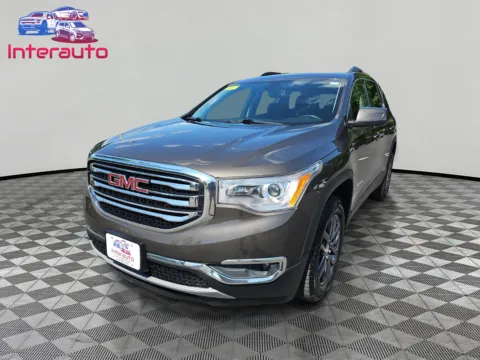 Brown 2019 GMC Acadia SLT-1 Sport Utility 4D for sale in Plainville, MA