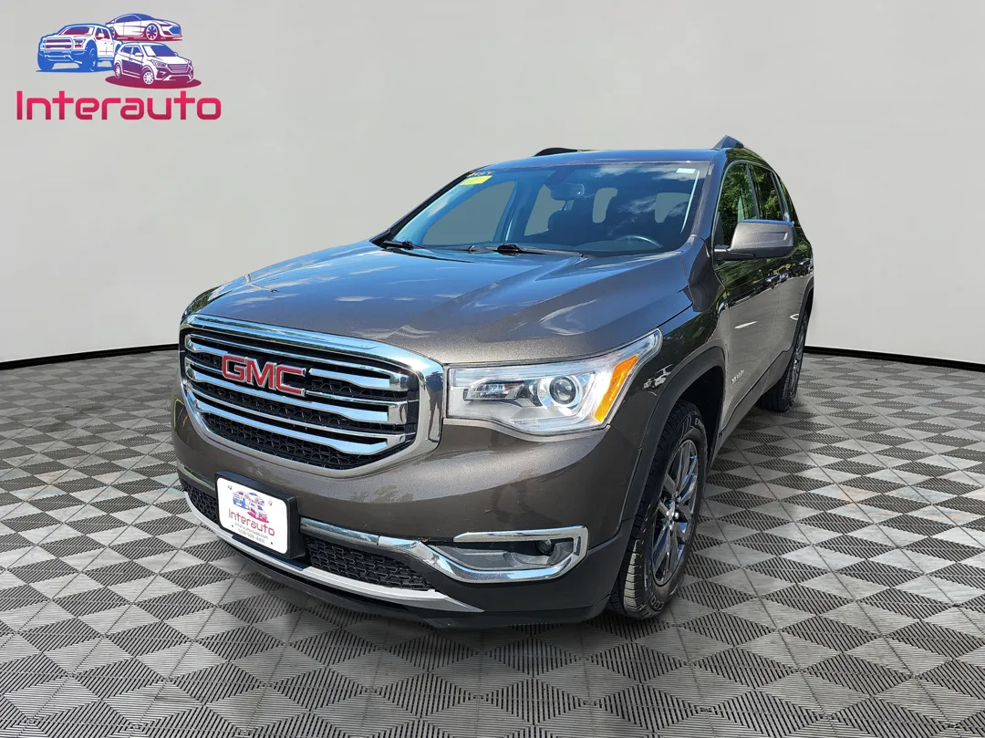 Brown 2019 GMC Acadia SLT-1 Sport Utility 4D for sale in Plainville, MA