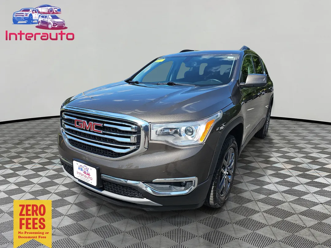 Brown 2019 GMC Acadia SLT-1 Sport Utility 4D for sale in Plainville, MA