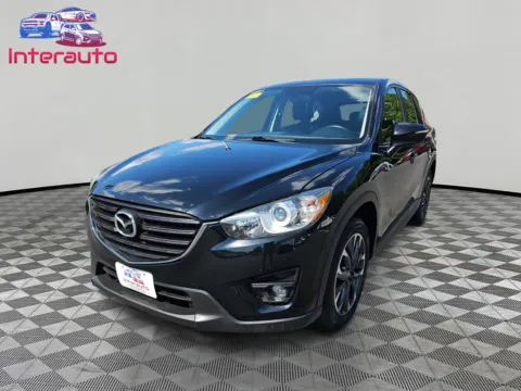 Black 2016 MAZDA CX-5 Grand Touring Sport Utility 4D for sale in Plainville, MA