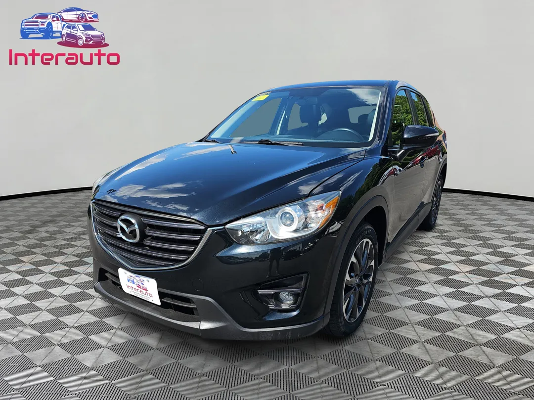 Black 2016 MAZDA CX-5 Grand Touring Sport Utility 4D for sale in Plainville, MA