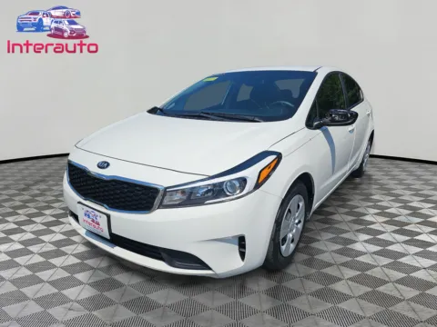 White 2018 Kia Forte LX Sedan 4D for sale in Plainville, MA