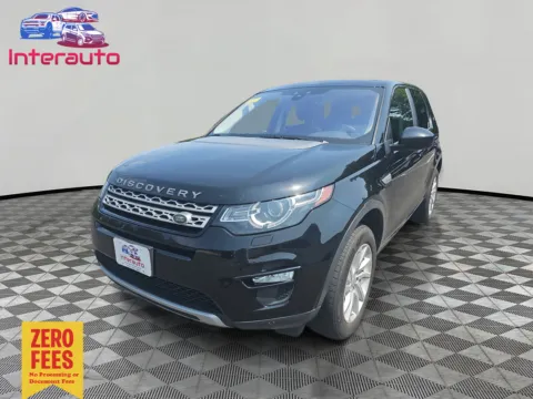 Black 2018 Land Rover Discovery Sport HSE 237 HP Sport Utility 4D for sale in Plainville, MA