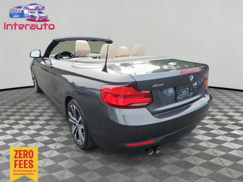Another view of 2018 BMW 2 Series 230i xDrive Convertible 2D for sale in Plainville, MA at Interauto