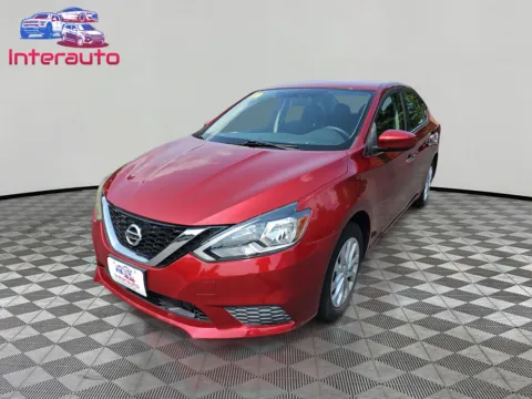 Red 2019 Nissan Sentra SV Sedan 4D for sale in Plainville, MA