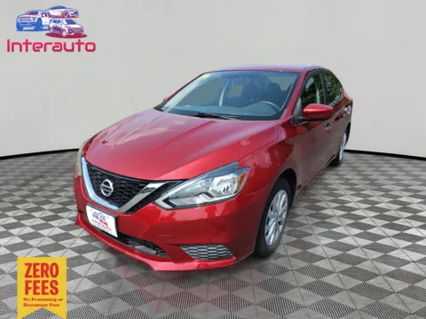 Red 2019 Nissan Sentra SV Sedan 4D for sale in Plainville, MA