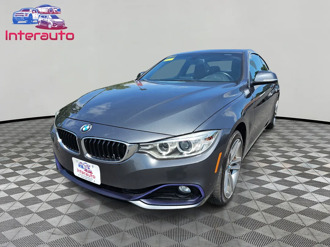 Gray 2016 BMW 4 Series 435i xDrive Coupe 2D for sale in Plainville, MA
