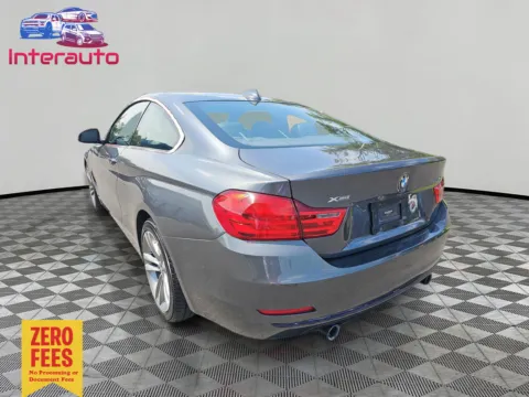 Another view of 2016 BMW 4 Series 435i xDrive Coupe 2D for sale in Plainville, MA at Interauto