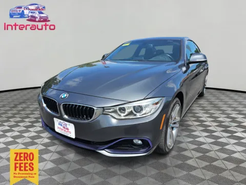 Gray 2016 BMW 4 Series 435i xDrive Coupe 2D for sale in Plainville, MA