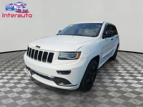 White 2016 Jeep Grand Cherokee High Altitude Sport Utility 4D for sale in Plainville, MA