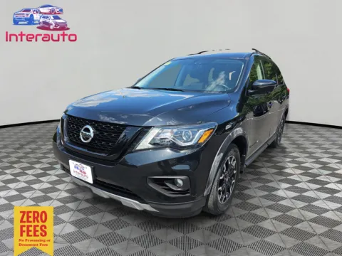Black 2020 Nissan Pathfinder SL Sport Utility 4D for sale in Plainville, MA