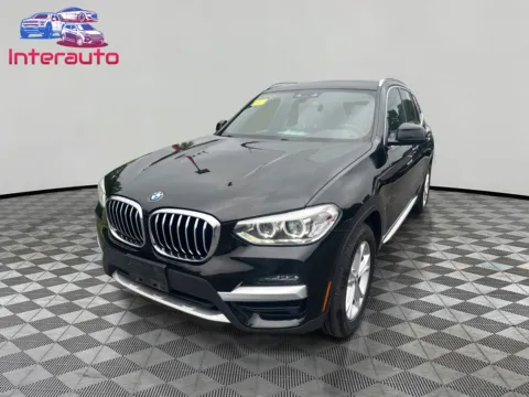 Black 2021 BMW X3 xDrive30i Sport Utility 4D for sale in Plainville, MA