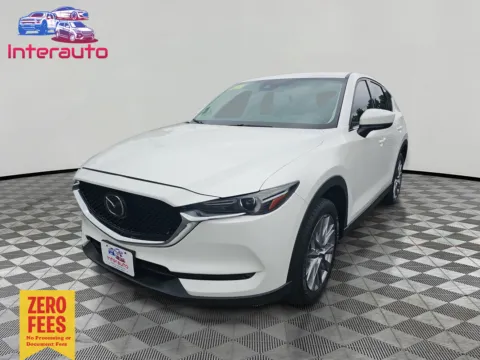White 2020 MAZDA CX-5 Grand Touring Sport Utility 4D for sale in Plainville, MA