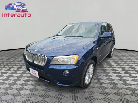 Blue 2014 BMW X3 xDrive28i Sport Utility 4D for sale in Plainville, MA